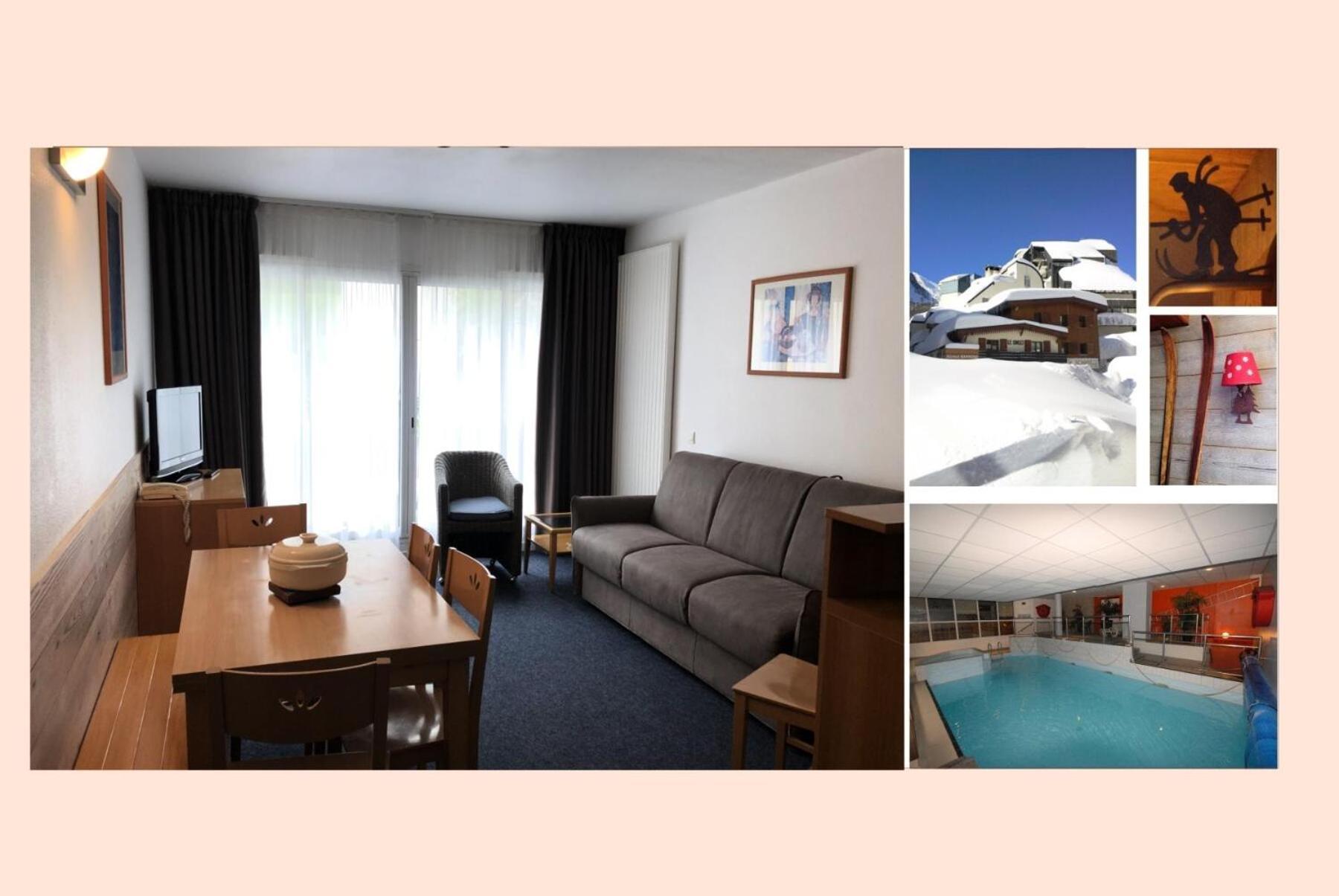 Le Chalet - Piscine 16 - Studio Pour 6 Personnes Mae-8824 Gourette Exteriör bild